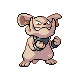 Granbull shiny front-facing sprite from Pokémon Platinum
