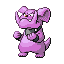 Granbull front-facing sprite from Pokémon Sapphire