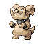Granbull shiny front-facing sprite from Pokémon Sapphire