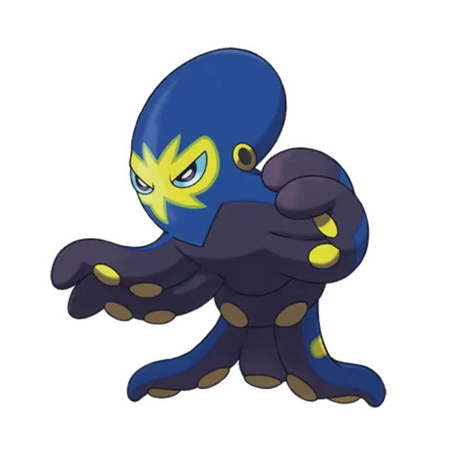 Grapploct, the Jujitsu Pokémon — Fighting-type Pokémon official artwork