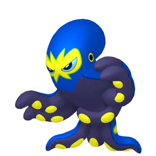 Grapploct front-facing sprite from Mega Dimension