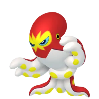 Grapploct shiny front-facing sprite from Mega Dimension