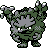 Graveler front-facing sprite from Pokémon Crystal