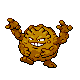 Graveler shiny front-facing sprite from Pokémon Diamond