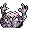 Graveler back-facing sprite from Pokémon Red