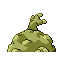 Graveler back-facing sprite from Pokémon Ruby
