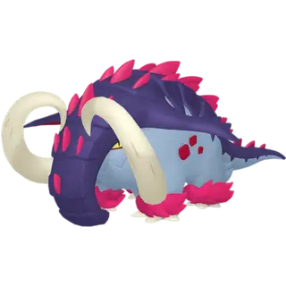 Great Tusk front-facing sprite from Pokémon Violet