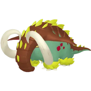 Great Tusk shiny front-facing sprite from Pokémon Violet