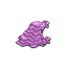 Grimer back-facing sprite from Pokémon Black 2