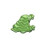 Grimer shiny back-facing sprite from Pokémon Black 2