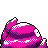 Grimer back-facing sprite from Pokémon Crystal