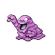 Grimer front-facing sprite from Pokémon Pearl
