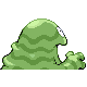 Grimer shiny back-facing sprite from Pokémon Pearl