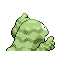 Grimer shiny back-facing sprite from Pokémon FireRed