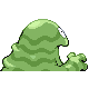 Grimer shiny back-facing sprite from Pokémon SoulSilver