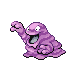 Grimer front-facing sprite from Pokémon Platinum