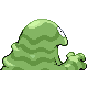 Grimer shiny back-facing sprite from Pokémon Platinum