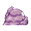 Grimer back-facing sprite from Pokémon Ruby