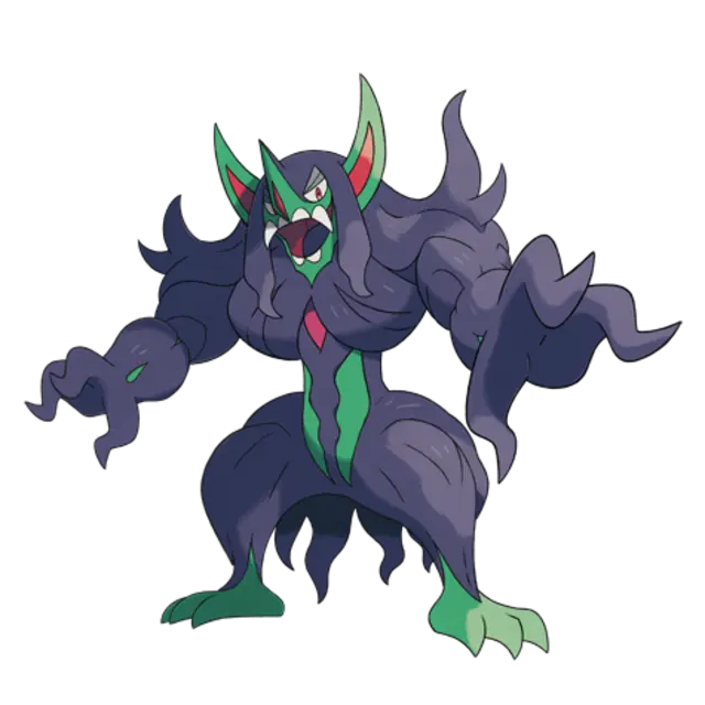 Grimmsnarl, the Bulk Up Pokémon — Dark/Fairy-type Pokémon official artwork