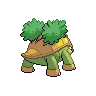 Grotle back-facing sprite from Pokémon White
