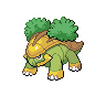 Grotle front-facing sprite from Pokémon White