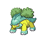 Grotle shiny front-facing sprite from Pokémon White