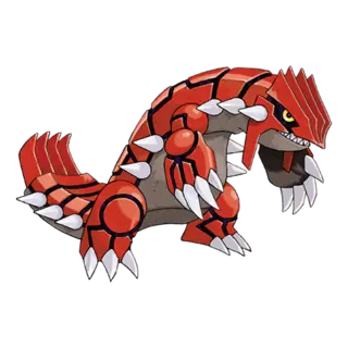 Groudon official artwork