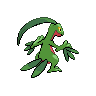 Grovyle back-facing sprite from Pokémon White