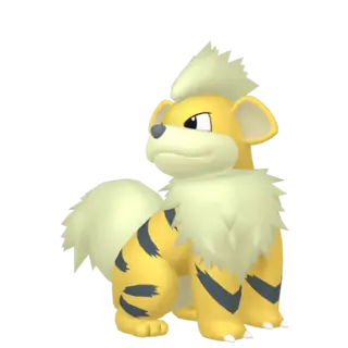 Growlithe artwork