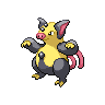 Grumpig shiny front-facing sprite from Pokémon White