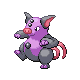 Grumpig front-facing sprite from Pokémon Pearl