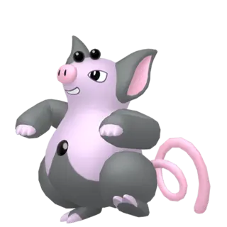Grumpig front-facing sprite from Pokémon Y