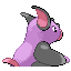 Grumpig back-facing sprite from Pokémon Ruby