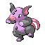 Grumpig front-facing sprite from Pokémon Ruby