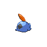 Gulpin shiny back-facing sprite from Pokémon White
