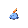Gulpin shiny front-facing sprite from Pokémon White