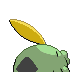 Gulpin back-facing sprite from Pokémon Pearl
