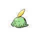 Gulpin front-facing sprite from Pokémon Pearl