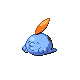 Gulpin shiny front-facing sprite from Pokémon SoulSilver