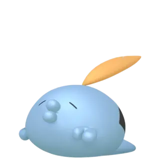 Gulpin shiny front-facing sprite from Pokémon Violet
