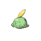 Gulpin front-facing sprite from Pokémon Platinum