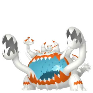 Guzzlord shiny front-facing sprite from Pokémon Ultra Moon