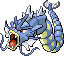 Gyarados front-facing sprite from Pokémon Emerald