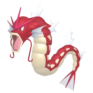Gyarados shiny front-facing sprite from Pokémon Violet