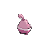 Happiny back-facing sprite from Pokémon Black 2
