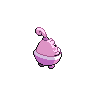 Happiny shiny back-facing sprite from Pokémon Black 2