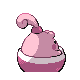 Happiny back-facing sprite from Pokémon Diamond