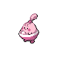 Happiny front-facing sprite from Pokémon Diamond