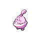 Happiny shiny front-facing sprite from Pokémon Diamond