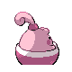 Happiny back-facing sprite from Pokémon HeartGold